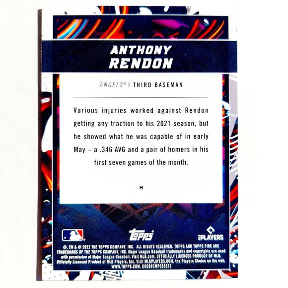 Los Angeles Angels (Anthony Rendon) - BSBL [13_AR1] - Picture 3 of 3